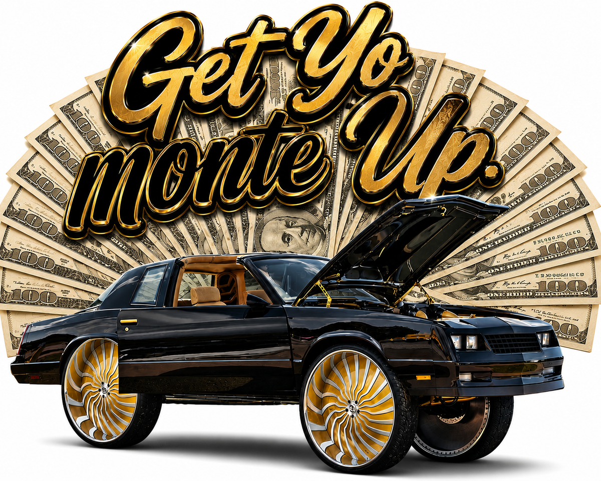 "THE LEGEND" GET YO MONTE UP GRAND PRIZE GIVE-AWAY!